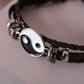 NVR Men Leather Wraparound Bracelet - Swadesiicart