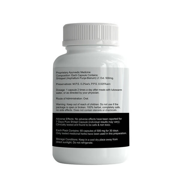 7 Days Pure Himalayan SJ Capules - Swadesiicart