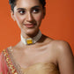 Women's Gold-Polished Necklace - Ruby Raang | Swadesiicart