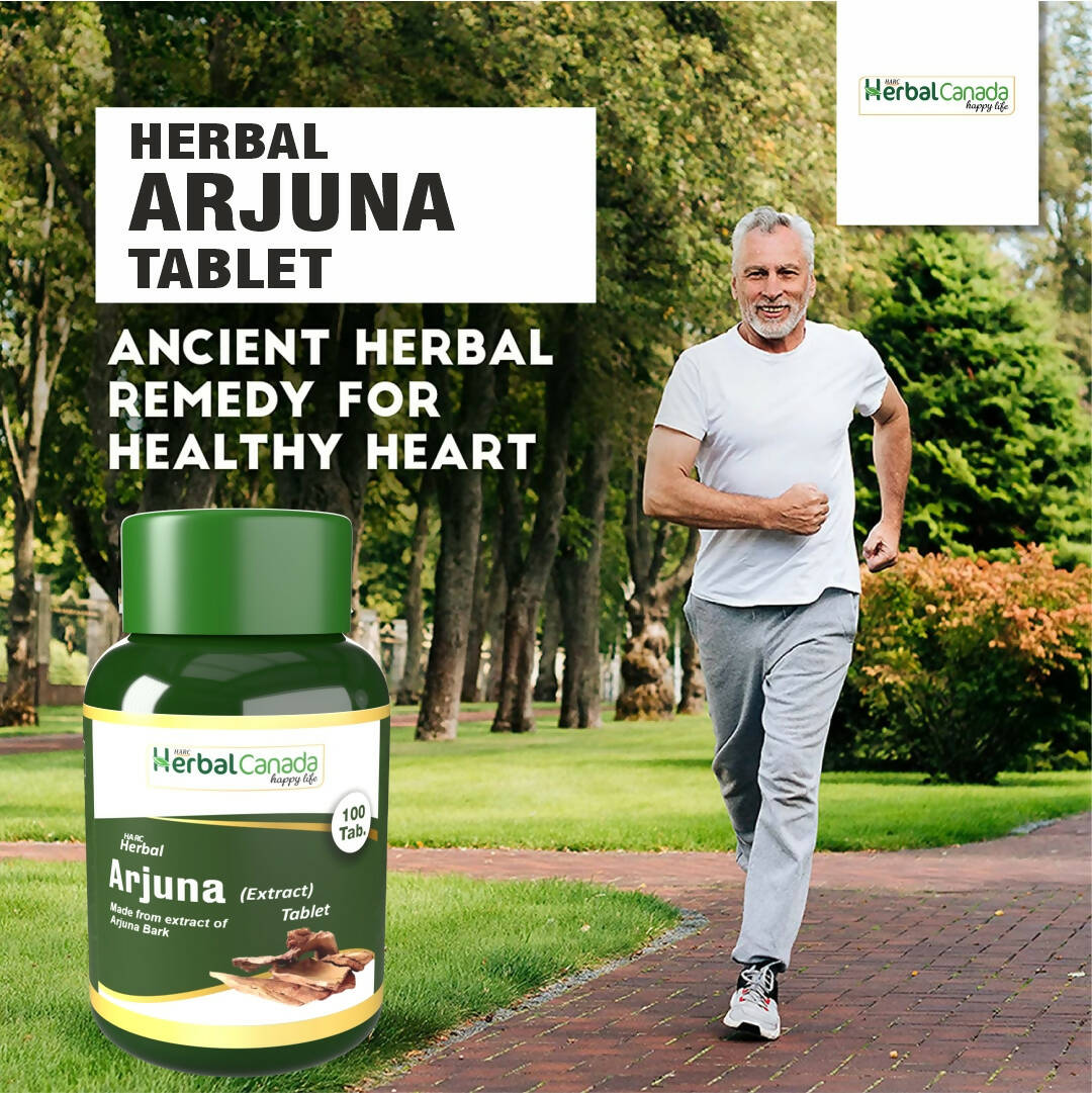 Herbal Canada Arjuna Extract Tablets - Swadesiicart