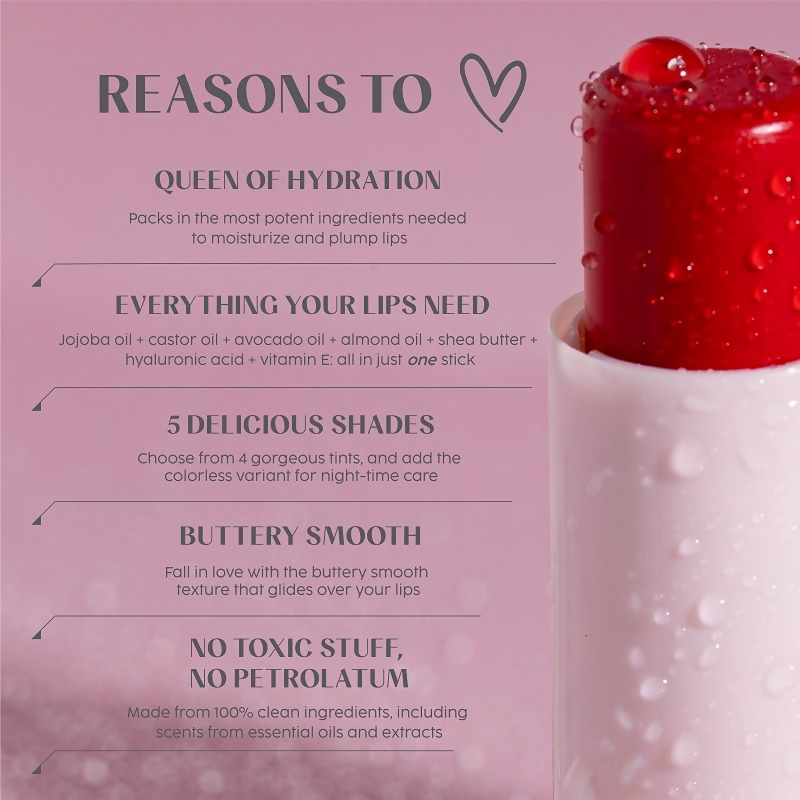 House Of Makeup Jam Packed Tinted Lip Superfood - Juicy Berry - Swadesiicart