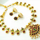 Multicolor Kemp Beaded Necklace Set