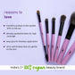 Plum Soft Blend Eyeshadow Patting Brush Easy Pick-up 05 - Swadesiicart