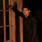 Black Cotton Embroidery Work Men's Kurta Set - Mahotsav