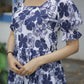 Aayaa Designer Printed One Piece Dress - Multi Color