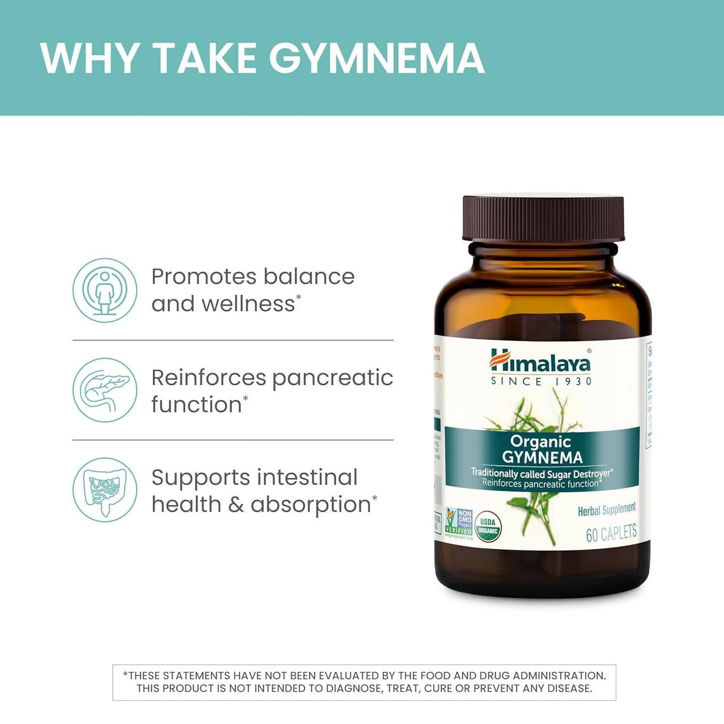 Himalaya Herbals Gymnema Caplets | Swadesiicart