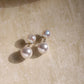 Duet Pearl Earrings- Ruby Raang | Swadesiicart