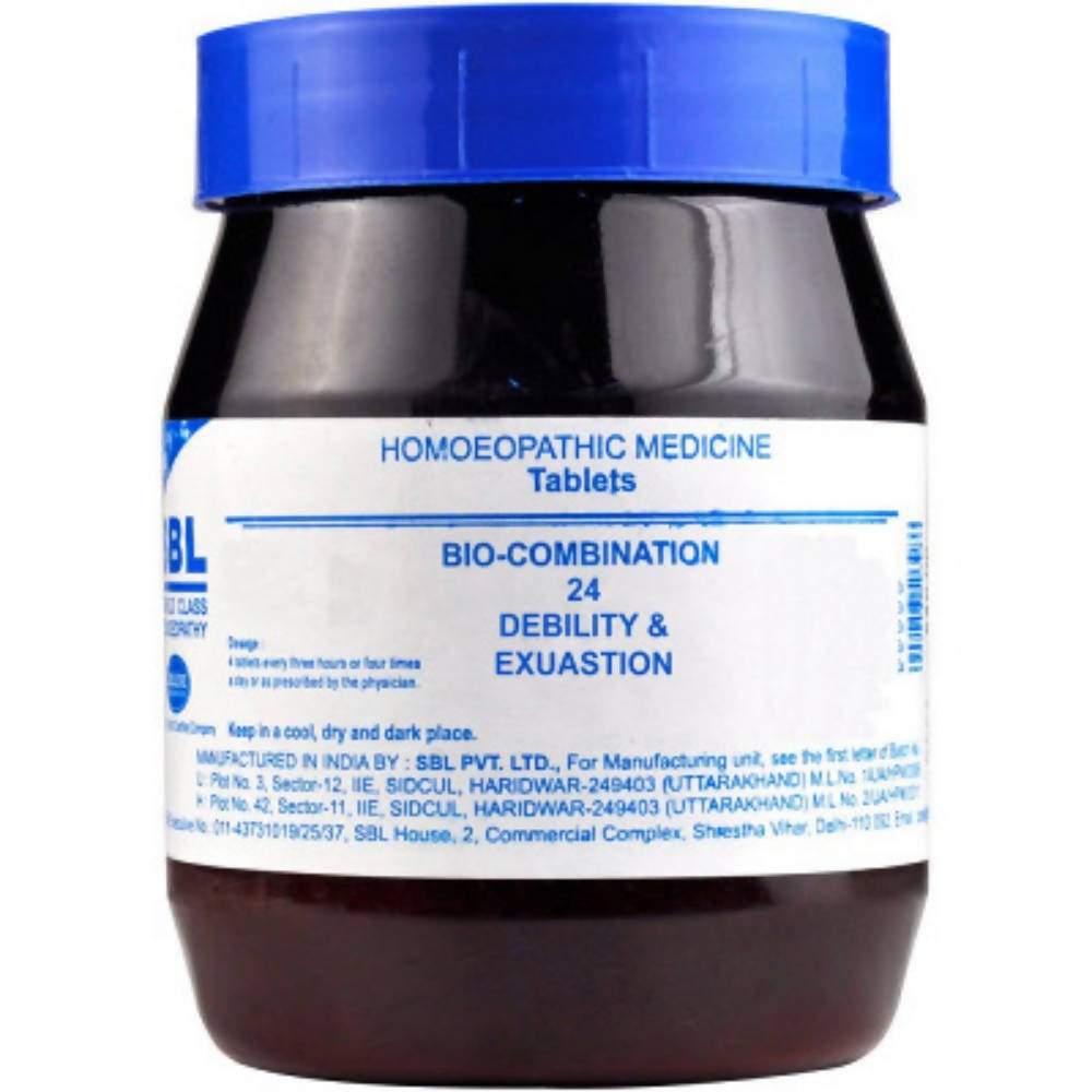 SBL Homeopathy Bio-Combination 24 Tablets | Swadesiicart
