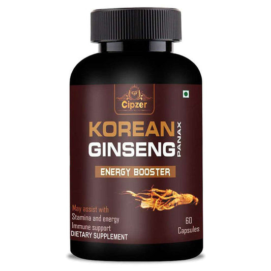 Cipzer Korean Ginseng Capsules - Cipzer Herbals