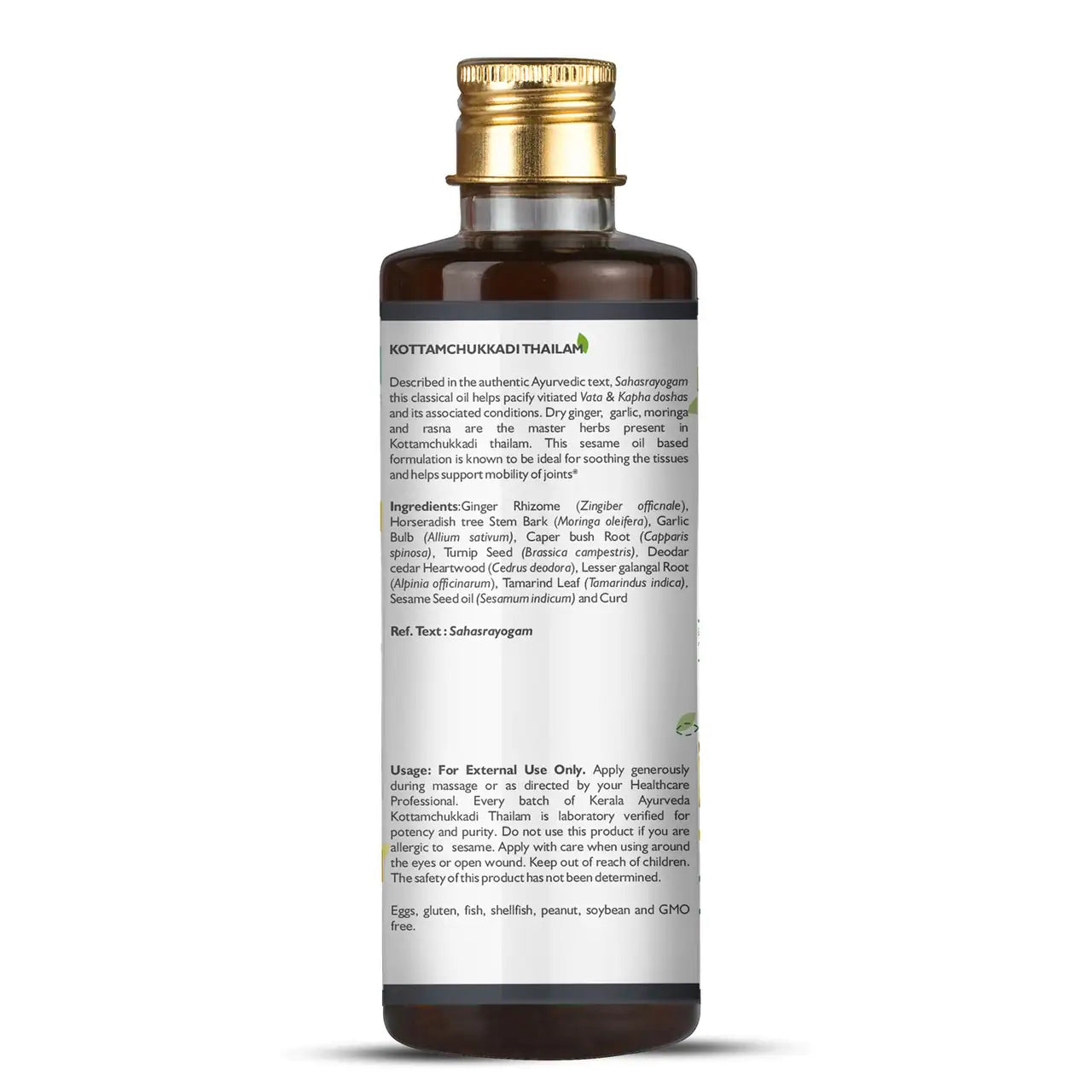 Kottamchukkadi Thailam 6.8 fl oz (200 ml)