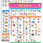 Jumbo Hindi and Marathi Alphabet and Number Charts for Kids