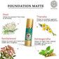 Buddha Natural Liquid Foundation Matte Warm Mocha