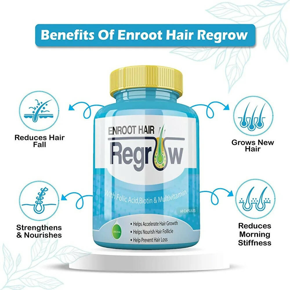 Divya Shree Enroot Hair Regrow Capsules | Swadesiicart
