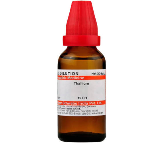 Dr. Willmar Schwabe India Thallium Dilution | Swadesiicart