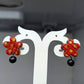 Terracotta Star Studs With Drops