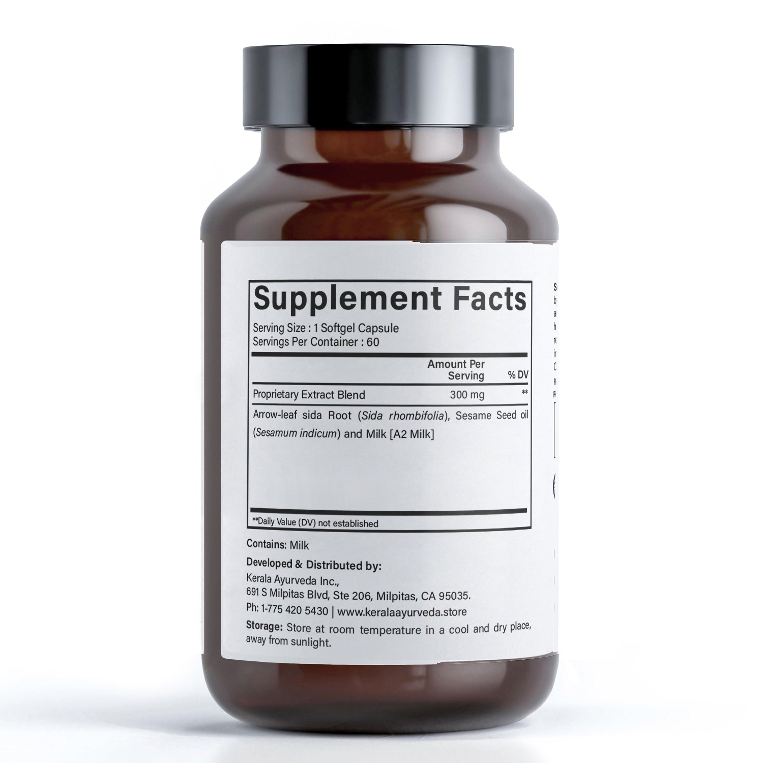 Ksheerabala 101 Avarti (60 Soft Gel Capsules)