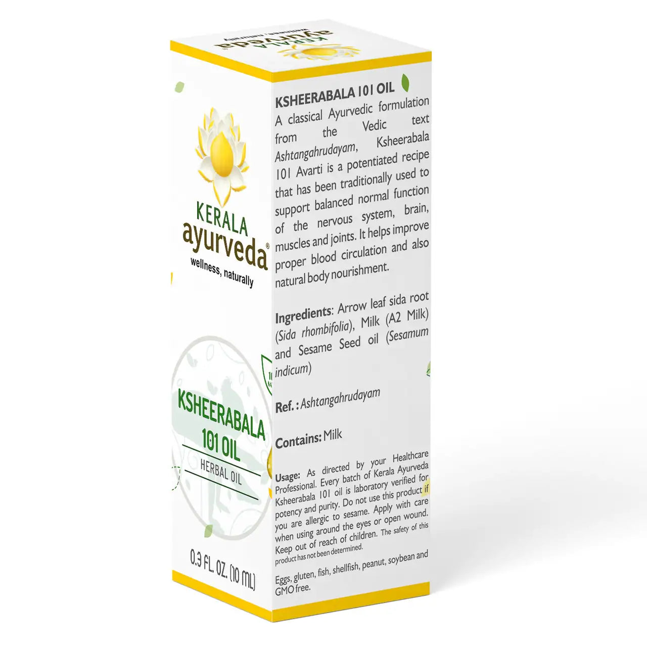 Ksheerabala 101 Oil 0.3 oz (10 ml)
