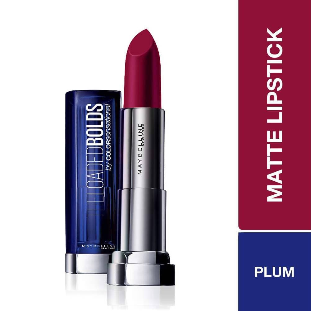 Maybelline New York Color Sensational Creamy Matte Lipstick, 904 Berry Bossy - Swadesiicart