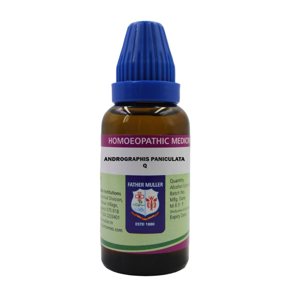 Father Muller Andrographis Paniculata Mother Tincture Q
