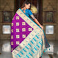 PR Fashion Magenta Soft Banarasi Silk With Zari Weaving Meenakari Design Saree | Swadesiicart