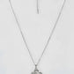VOJ Women Stainless Steel Sliver-Plated Beads Chain with Double Heart-Shape Pendant - Swadesiicart