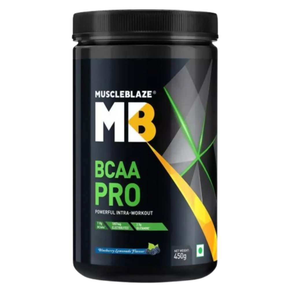 MuscleBlaze Bcaa Pro Bluberry Lemonade | Swadesiicart