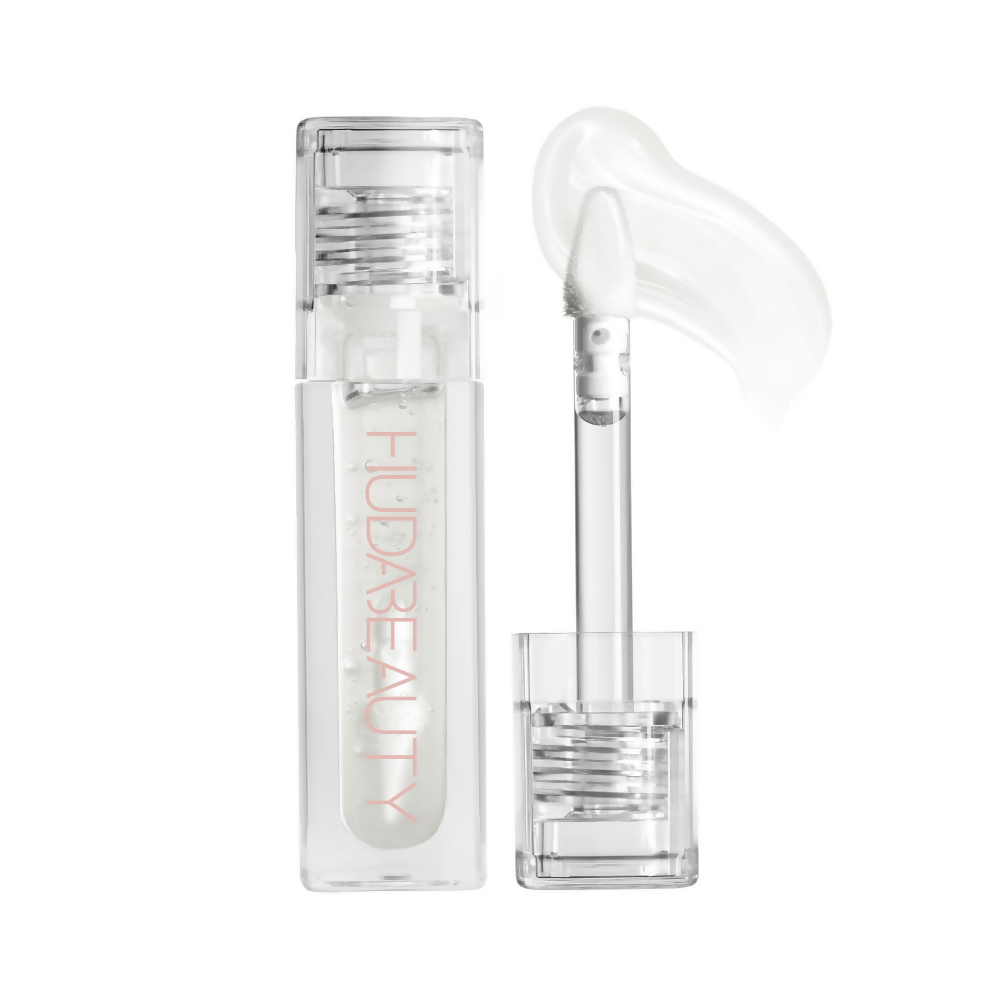 Huda Beauty Faux Filler Extra Shine Lip Gloss - Glassy | Swadesiicart