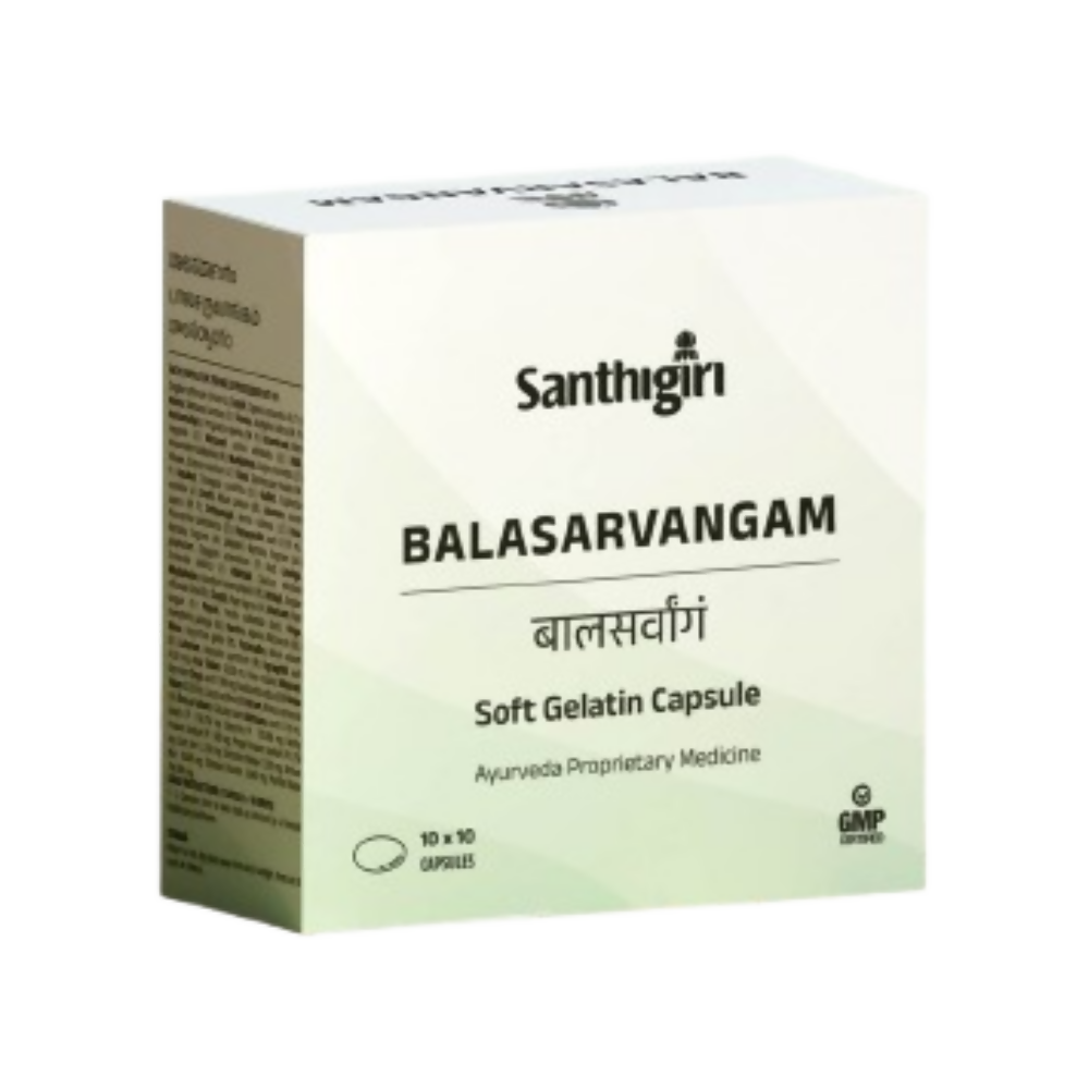 Santhigiri Balasarvangam Soft Gel Capsules | Swadesiicart