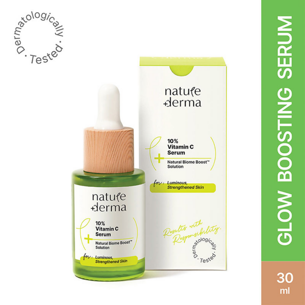 Nature Derma 10% Vitamin C Serum - Swadesiicart