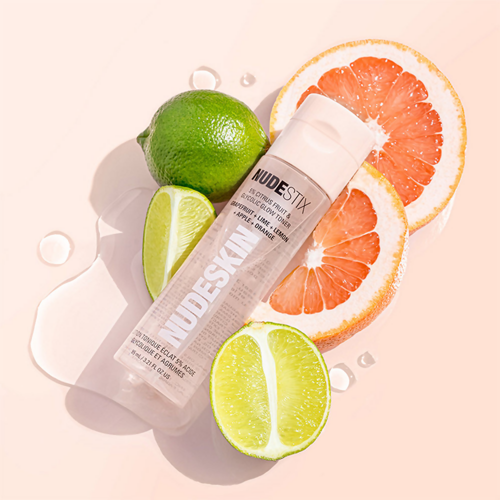Nudestix Nudeskin 5% Citrus Fruit & Glycolic Glow Toner - Swadesiicart