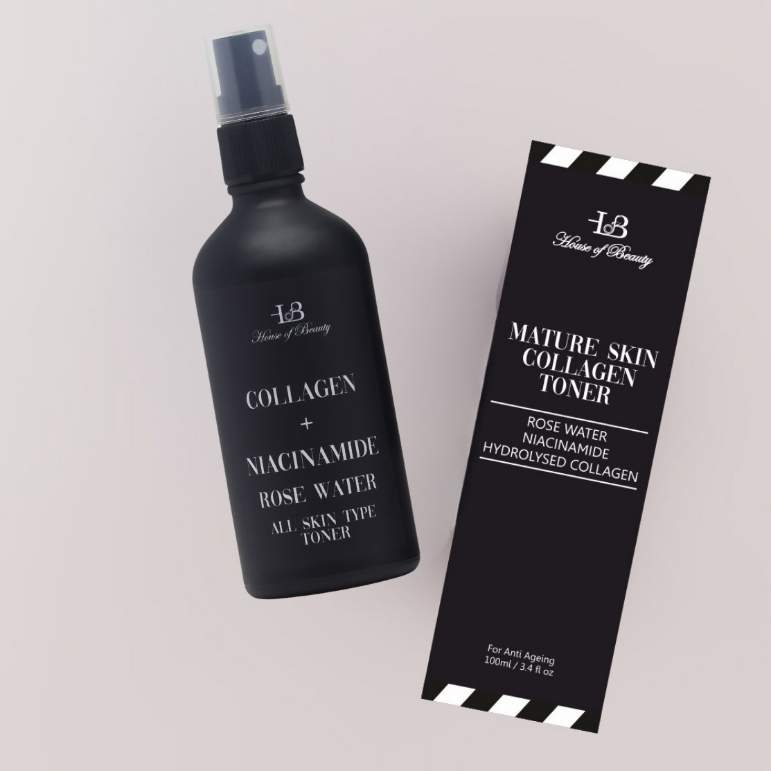 House of Beauty Mature Skin Collagen Toner - Swadesiicart