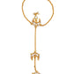 Ruby Raang Gold Chand Kundan Haath Phool | Swadesiicart