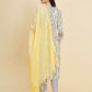 Designer Stylish White cotton Stitched Suit With Dupatta - Tanisha | Swadesiicart