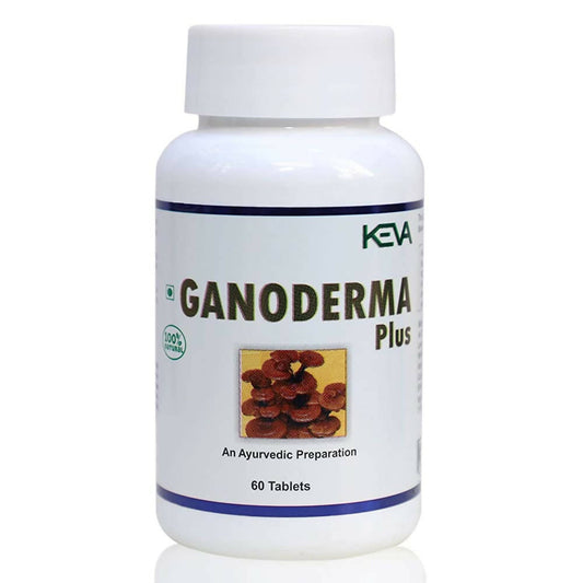 Keva Ganoderma (Reishi Mushroom) Plus Capsules | Swadesiicart