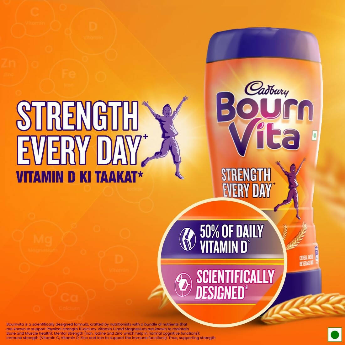 Cadbury Bournvita Chocolate Nutrition Drink - Swadesiicart