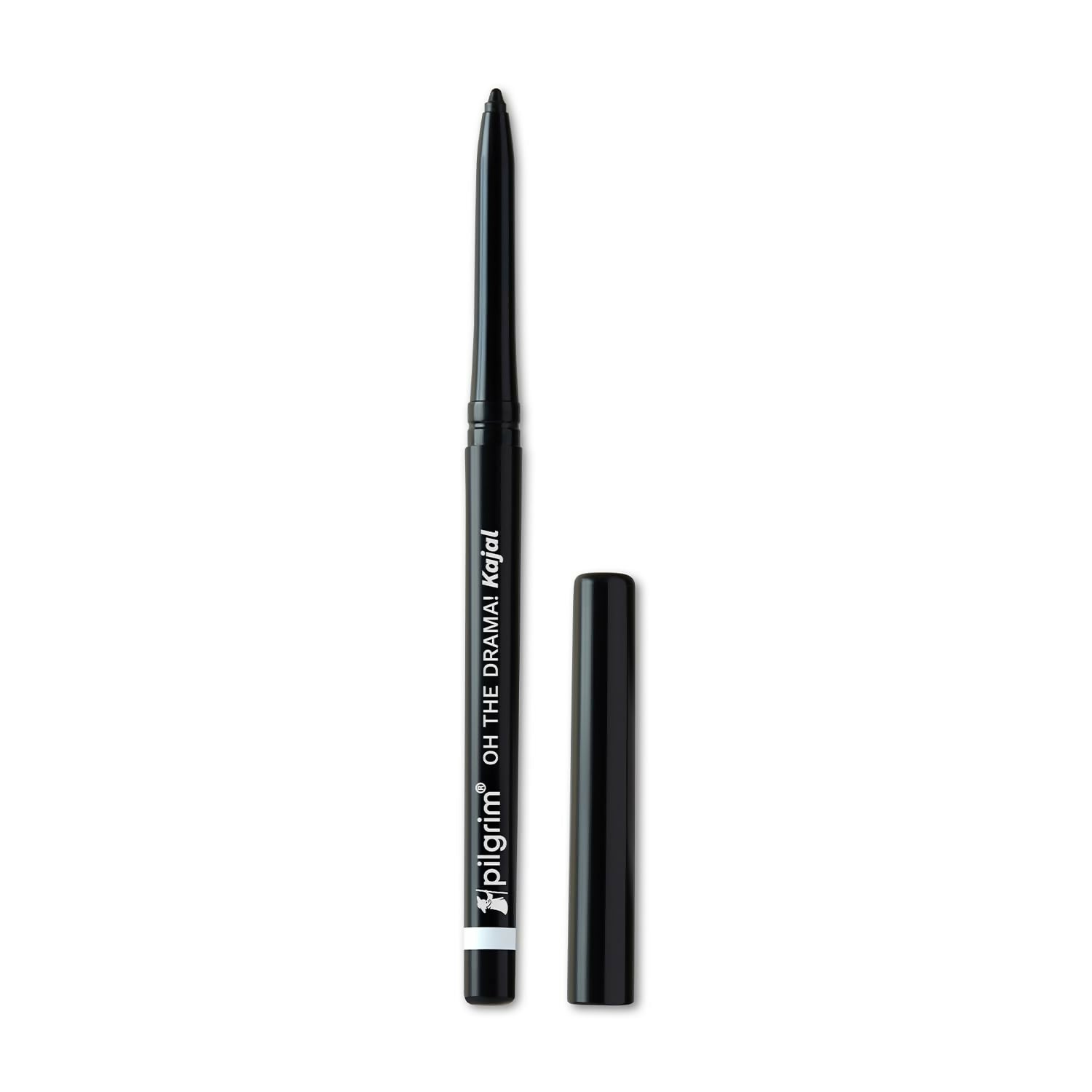 Pilgrim Black Mischief Kajal Smudge & Waterproof Single Stroke Matte Finish - Pilgrim