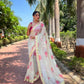 Vamsee Vamakshi Yellow Organza Saree - Swadesiicart