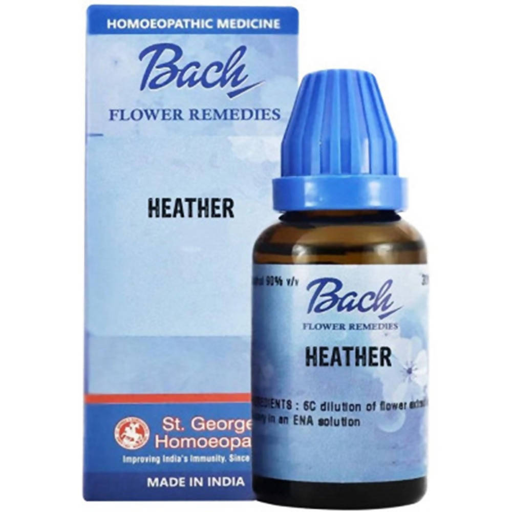 St. George's Bach Flower Remedies Heather Dilution | Swadesiicart