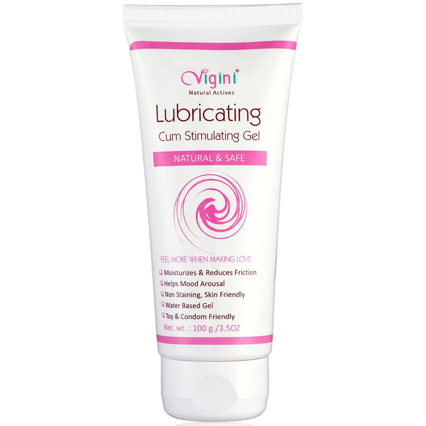 Vigini Natural Actives Vaginal Lubricant, Lubricating Cum Stimulating Lube Gel - Global Medicare Inc