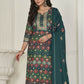 Jyoti Fashion Women's Multicolor Pashmina Digital Printed Kurta with Trouser & Dupatta | Swadesiicart