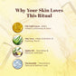 Khadi Natural 24K Gold Radiance Facial Kit - 50gm
