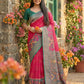 Shree Shyam Fashion Pink Pochampally Silk Saree