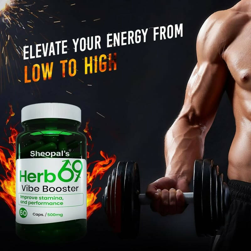 Sheopal's Herb 69 Vibe Booster Capsules - Swadesiicart