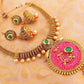 Multicolor Antique Pearl Designer Necklace Set