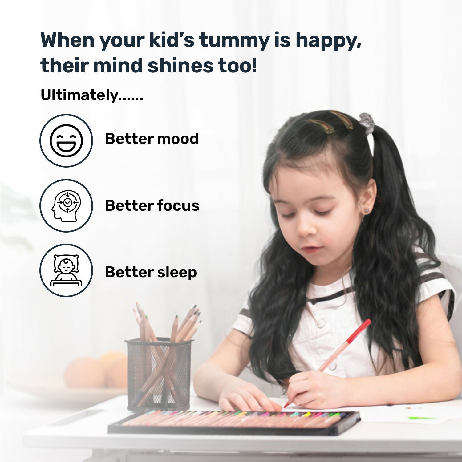 Miduty by Palak Notes Probiotics+ Kids - Swadesiicart