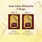 Khadi Natural 24K Gold Radiance Facial Kit - 50gm