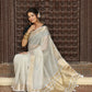 Shree Shyam Fashion Grey Cotton Saree