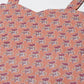 Miravan Women's Floral Printed Strappy Peach Straight Kurta - Swadesiicart
