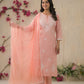 Ethnic Festive Wear Cotton Violate Stitched Suit With Dupatta - Tanisha | Swadesiicart