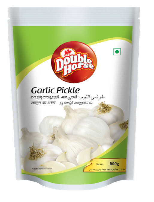 Double Horse Garlic Pickle - Swadesiicart